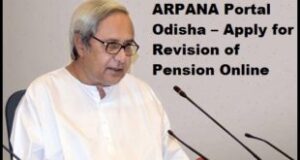 Odisha ARPANA Portal Application Form Revision for Family Pension