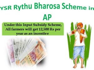 YSR Rythu Bharosa Eligibility Criteria 2021